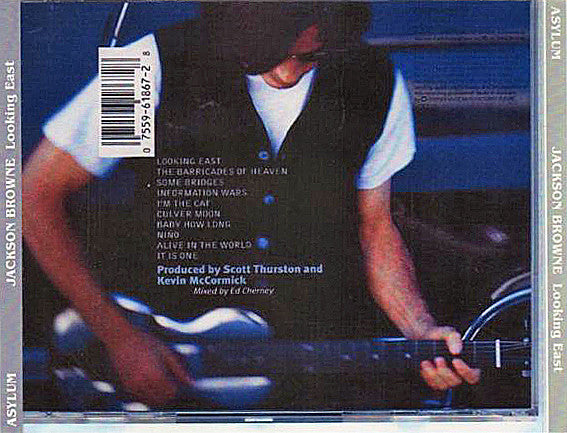 Jackson Browne – Looking East (Used) (Mint Condition) CD