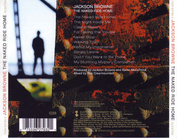 Jackson Browne – The Naked Ride Home (Used) (Mint Condition) - CD