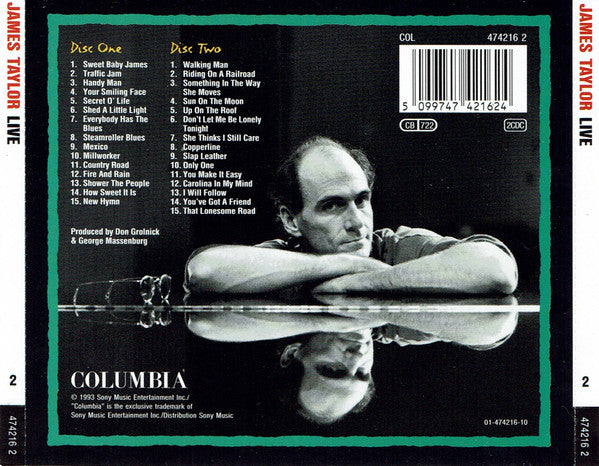James Taylor (2) – (Live) (Used) (Mint Condition) - CD