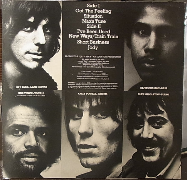 Jeff Beck Group – Got The Feeling (Used) (Mint Condition)