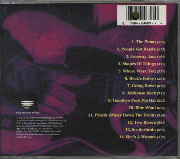 Jeff Beck – Best Of Beck (Used) (Mint Condition) CD