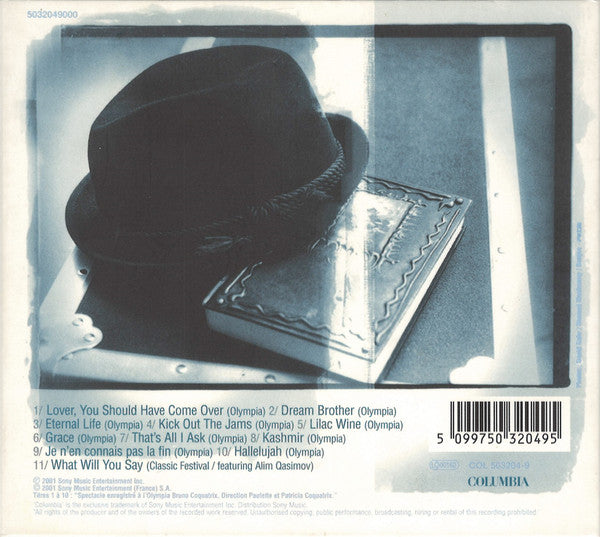 Jeff Buckley – Live A L'Olympia (Used) (Mint Condition) CD