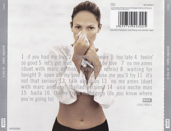 Jennifer Lopez – On The 6 (Used) (Mint Condition)