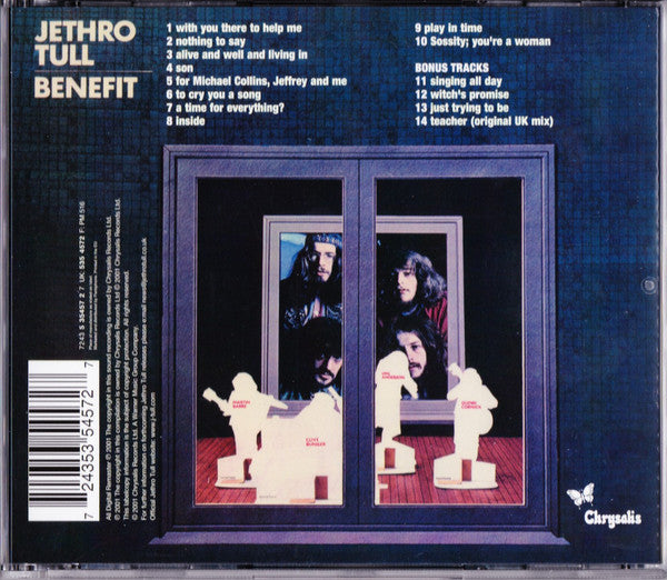 Jethro Tull – Benefit (Used) (Mint Condition) CD