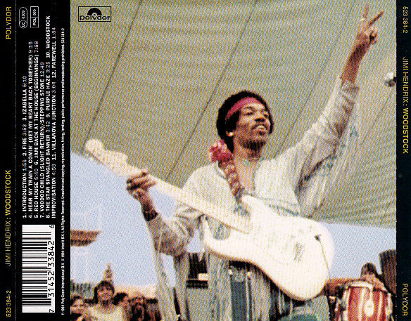 Jimi Hendrix – Woodstock (Used) (Mint Condition) CD