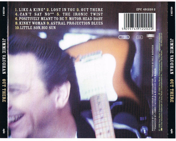 Jimmie Vaughan – Out There (Used) (Mint Condition) CD