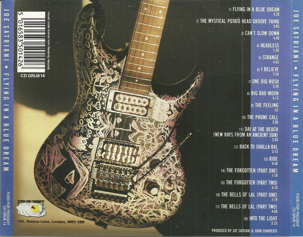 Joe Satriani – Flying In A Blue Dream (Used) (Mint Condition) - CD