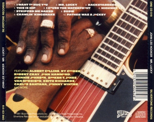 John Lee Hooker – Mr. Lucky (Used) (Mint Condition) CD