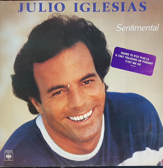 Julio Iglesias – Sentimental (Used) (Mint Condition)