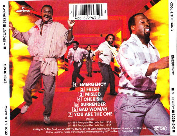 Kool & The Gang – Emergency (Used) (Mint Condition) CD