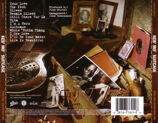 Keb' Mo' – Suitcase (Used) (Mint Condition)