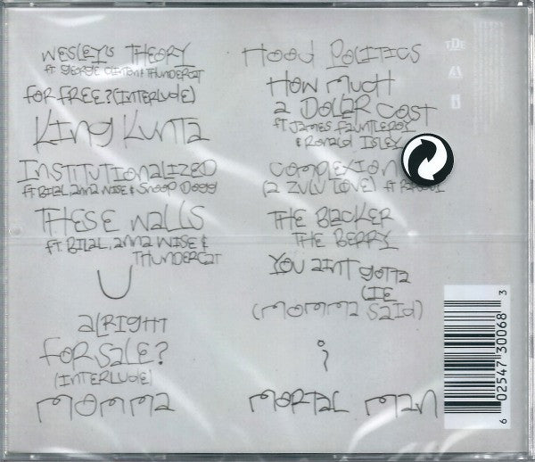 Kendrick Lamar - To Pimp a Butterfly (Used) (Mint Condition) CD