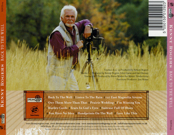 Kenny Rogers – Back To The Well (Used) (Mint Condition)