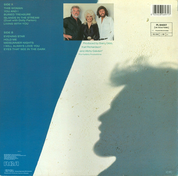 Kenny Rogers - Eyes That See In The Dark (Used) (Mint Condition)  Vinyl