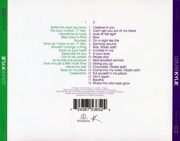 Kylie* – Ultimate Kylie 2 Discs (Used) (Mint Condition)