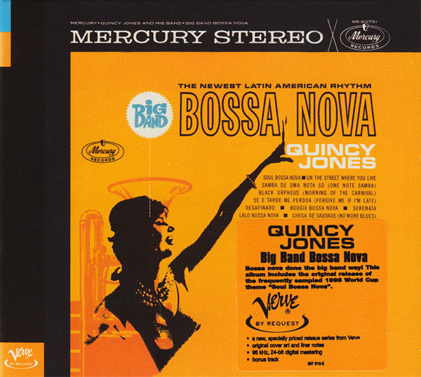 Quincy Jones And His Orchestra - Big Band Bossa Nova (Used) (Mint Condition) - CD