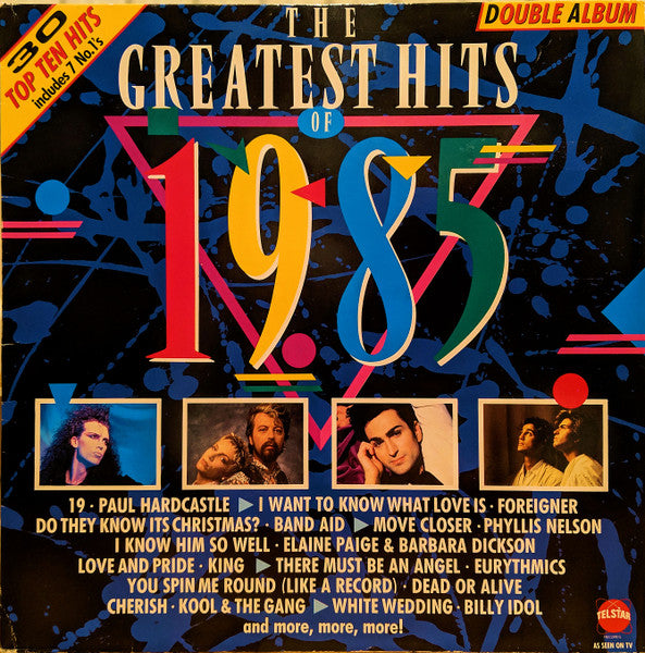 Various - The Greatest Hits Of 1985 (Used) (Mint Condition) - Vinyl