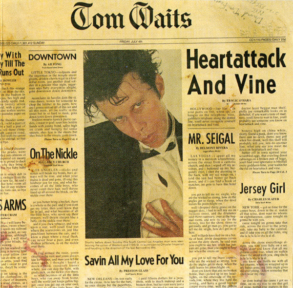 Tom Waits - Heartattack And Vine (Used) (Mint Condition) - CD
