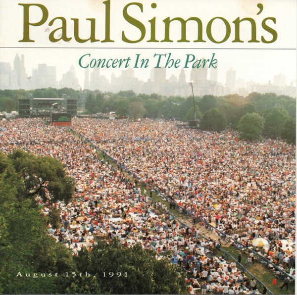 Paul Simon - Paul Simon's Concert In The Park (August 15th, 1991) (Used) (Mint Condition) - CD