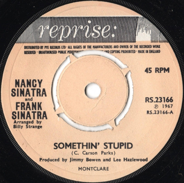 Nancy Sinatra - Somethin' Stupid (Used) (Mint Condition) - Vinyl (EP)