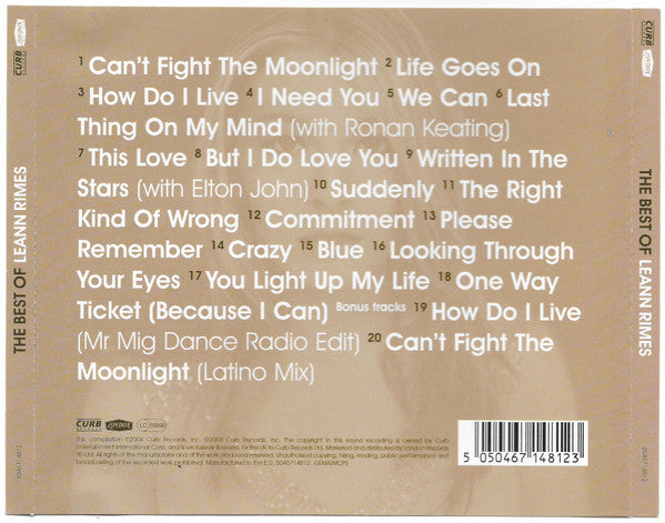 LeAnn Rimes – The Best Of LeAnn Rimes (Used) (Mint Condition) CD