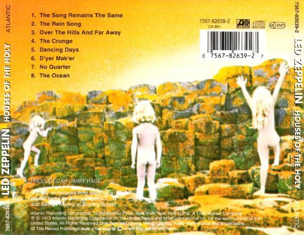 Led Zeppelin – Houses Of The Holy (Used) (Mint Condition) CD
