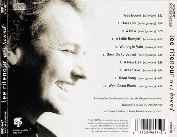 Lee Ritenour – Wes Bound (Used) (Mint Condition) CD