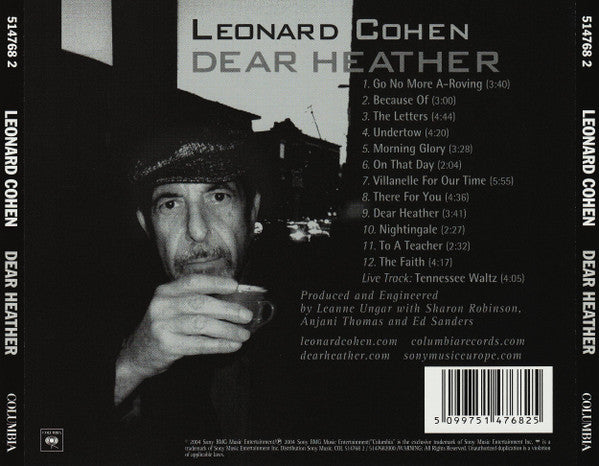 Leonard Cohen – Dear Heather (Used) (Mint Condition) CD