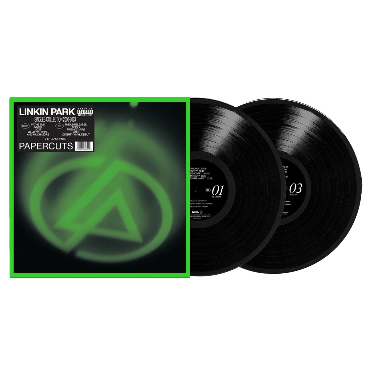 Linkin Park – Papercuts: Singles Collection (2000-2023) - 2 Discs