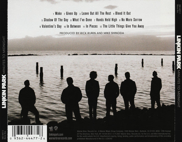 Linkin Park – Minutes To Midnight (Used) (Mint Condition) CD