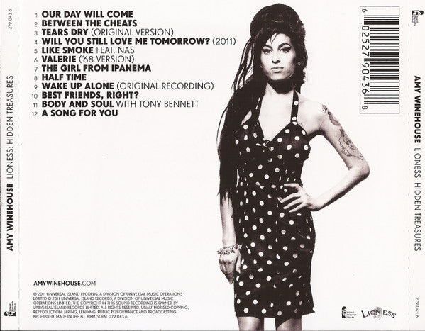 Amy Winehouse – Lioness: Hidden Treasures (Used) (Mint Condition) CD