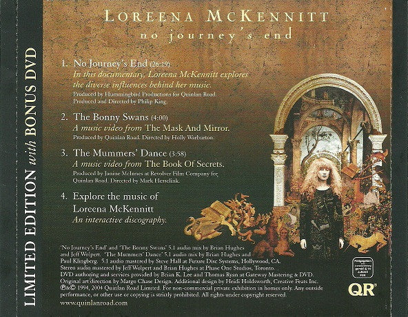 Loreena McKennitt – Parallel Dreams (Used) (Mint Condition) CD