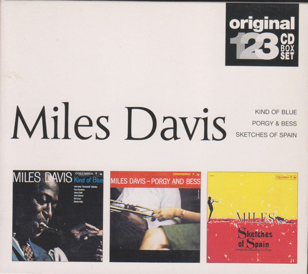 Miles Davis - Kind Of Blue / Porgy And Bess / Sketches Of Spain (Used) (Mint Condition) - CD