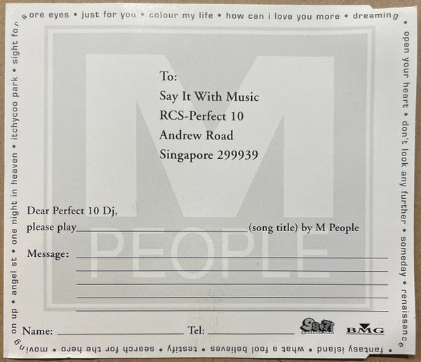 MPeople - The Best of MPeople (Used) (Mint Condition) CD