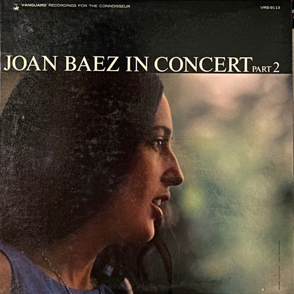 Joan Baez - In Concert Part 2 (Used) (Mint Condition) - Vinyl