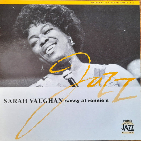 Sarah Vaughan - Sassy At Ronnie's (Used) (Mint Condition) - Vinyl