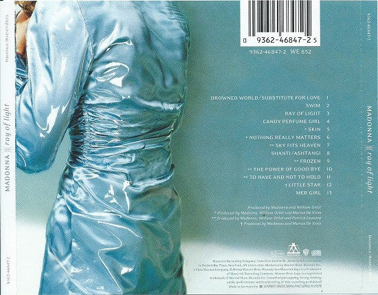 Madonna – Ray Of Light (Used) (Mint Condition) CD