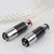 8AG Silver Plated OCC 16 Strands XLR to XLR Cable