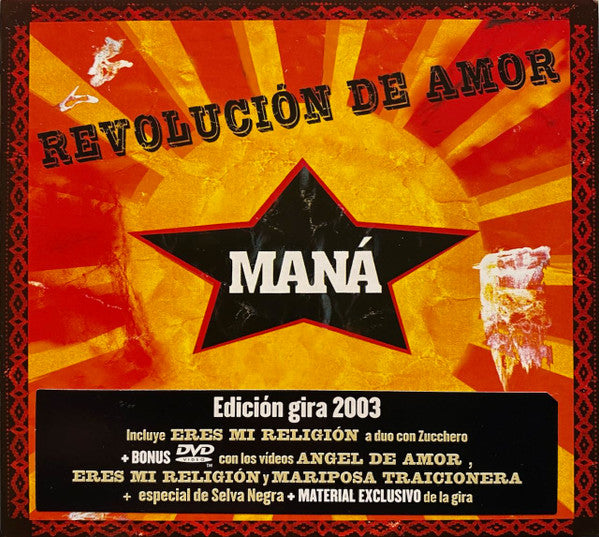 Maná – Revolución De Amor (Edición Gira 2003) (Used) (Mint Condition) CD