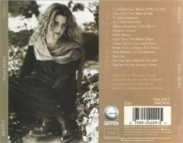 Maria McKee – Maria McKee  (Used) (Mint Condition) CD