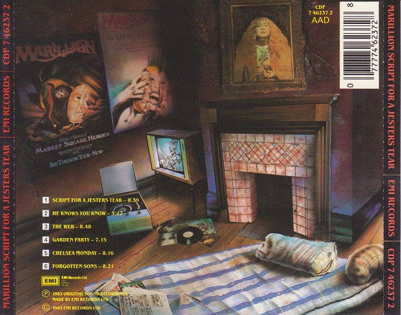 Marillion – Script For A Jester's Tear (Used) (Mint Condition) CD
