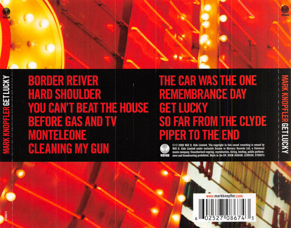 Mark Knopfler – Get Lucky (Used) (Mint Condition)