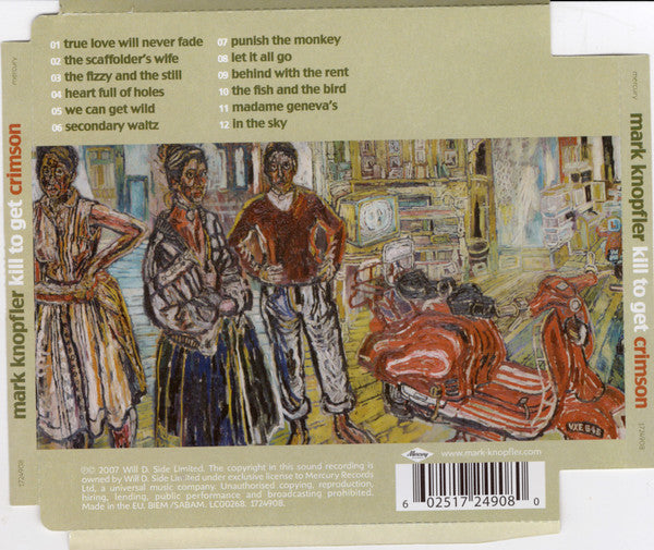 Mark Knopfler – Kill To Get Crimson (Used) (Mint Condition) CD