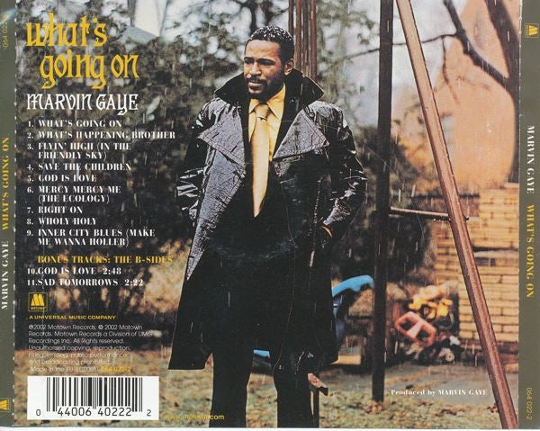 Marvin Gaye – What's Going On (Used) (Mint Condition) CD