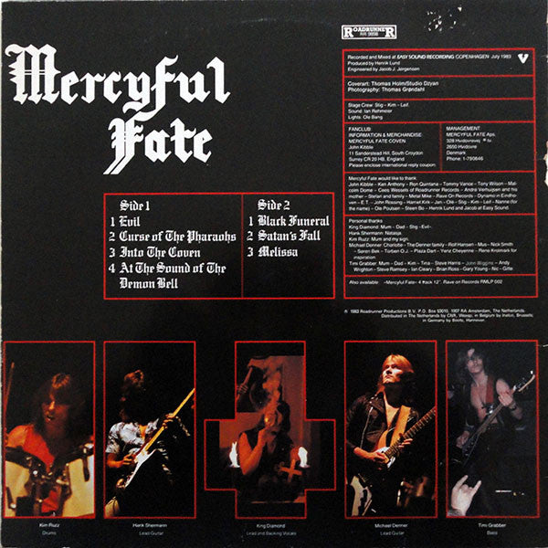 Mercyful Fate – Mercyful Fate – Melissa (Used) (Mint Condition)
