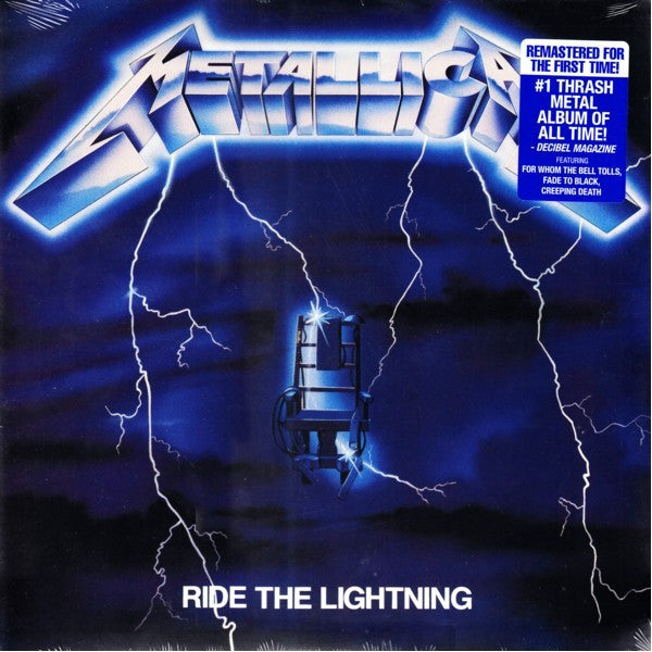 Metallica - Ride The Lightning (Brand New) Vinyl