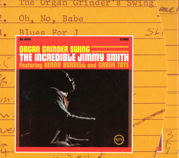 Jimmy Smith - Organ Grinder Swing (Used) (Mint Condition) - CD