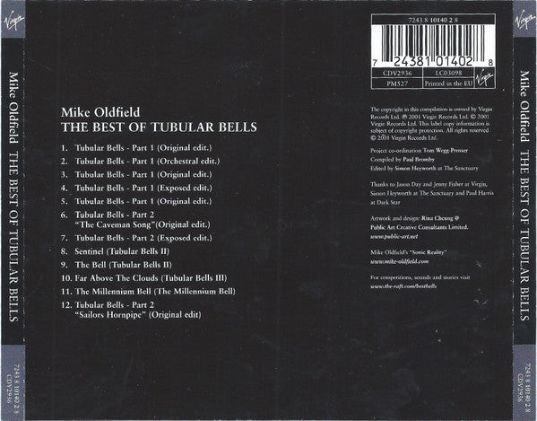 Mike Oldfield – The Best Of Tubular Bells (Used) (Mint Condition) CD