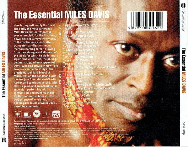 Miles Davis - The Essential Miles Davis - 2 Discs (Used) (Mint Condition)
