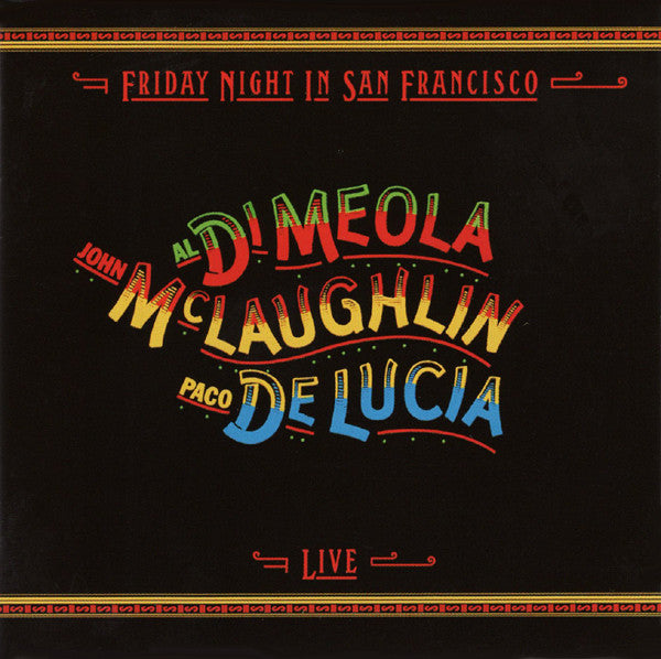 John McLaughlin - Friday Night In San Francisco (Used) (Mint Condition) - CD